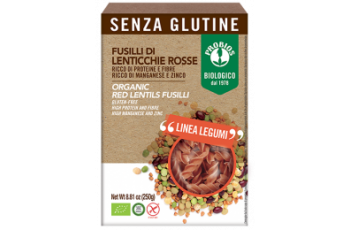 Fusilli di Lenticchie Rosse Bio - 250 gr